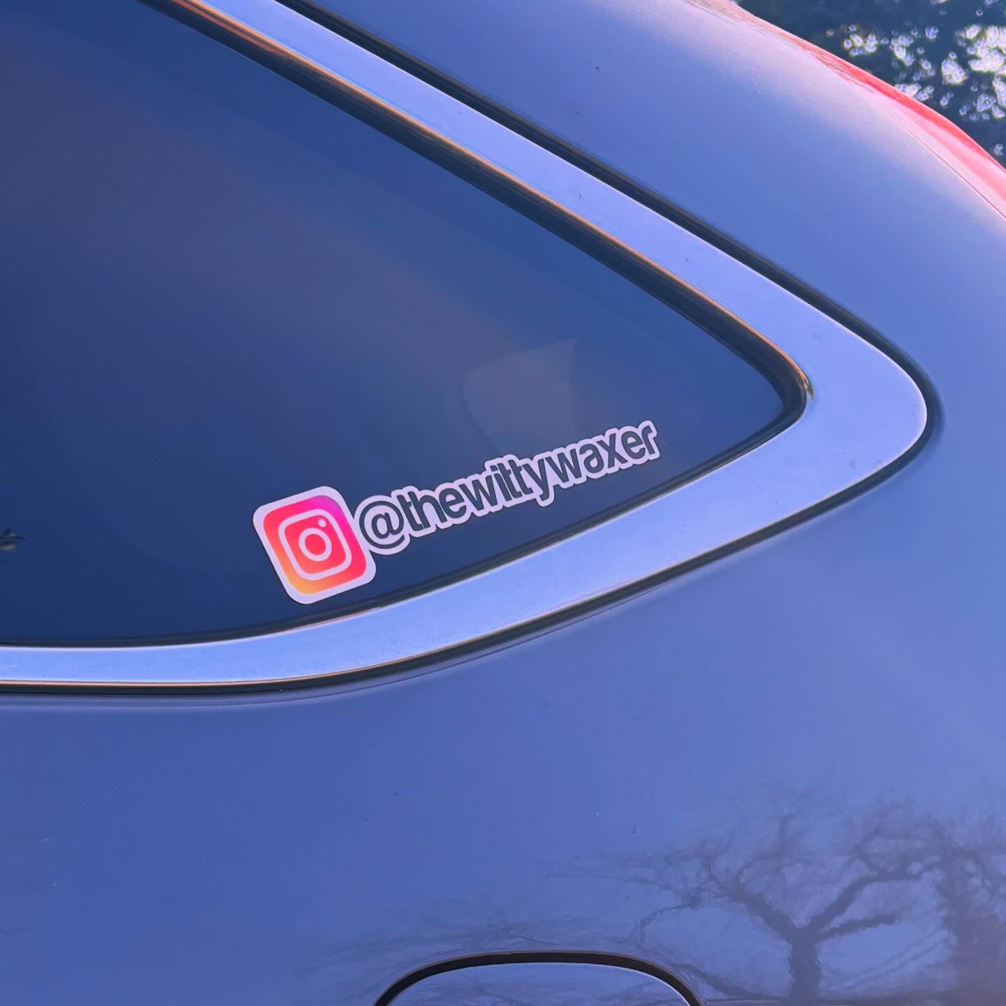 Too legit to quit! Baby got STICKERS NOW #carstickers #toolegittoquit #imbossy #waxing209 #modestowaxing