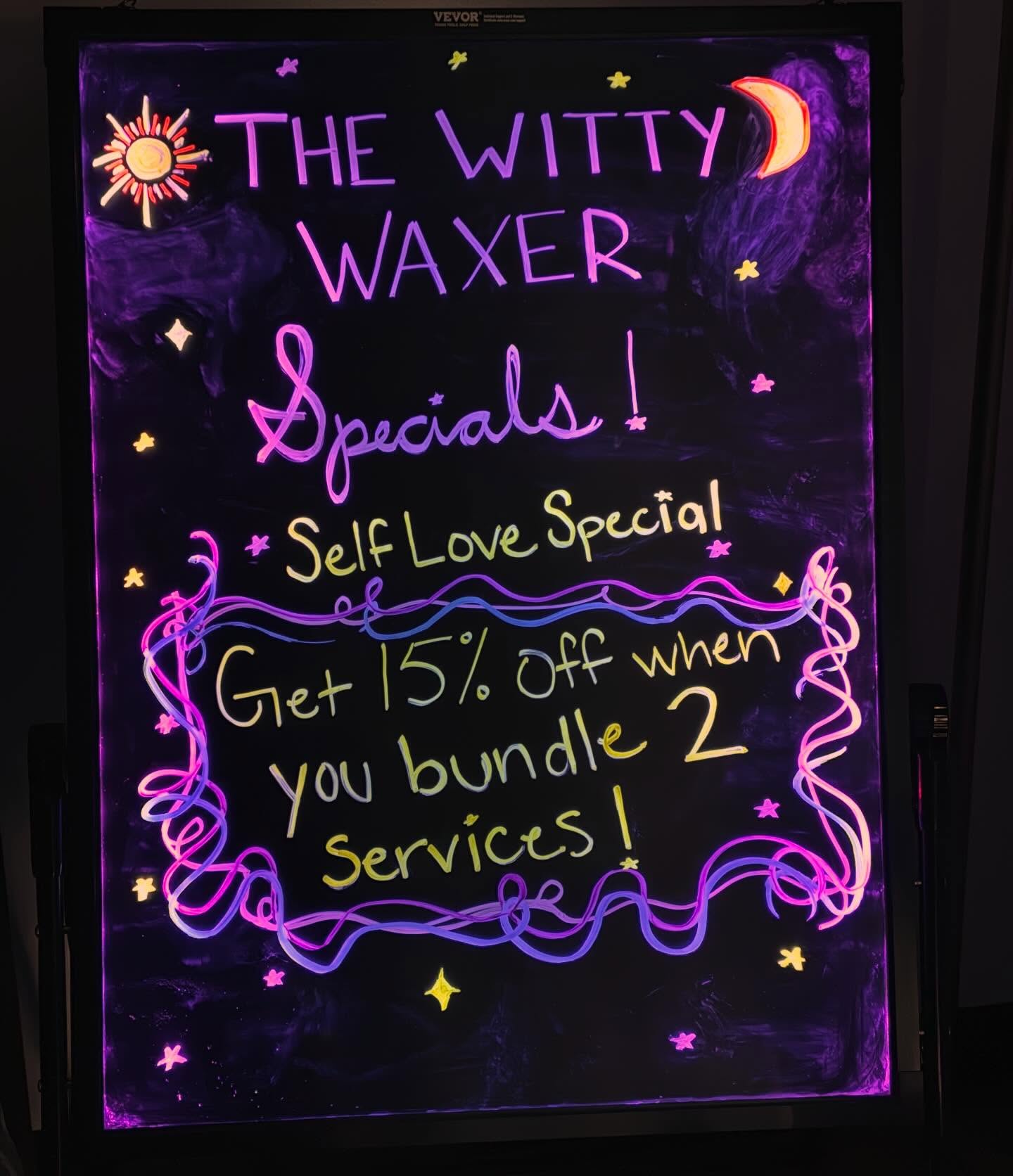 Get your self love bundle on! Book your appointment today ✨🥰#selflove #special #waxing209 #modestowaxing #bookwithme💋‼️