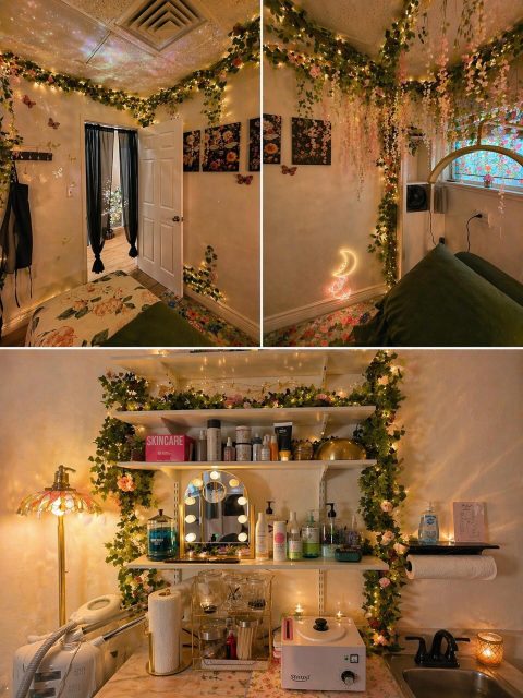 ChatGPT wasn’t kidding about adding razzle dazzle lol. I love my new suite so much!! #whimsy #comevisitme #forthegirls❤️ #youknowyouneedawax